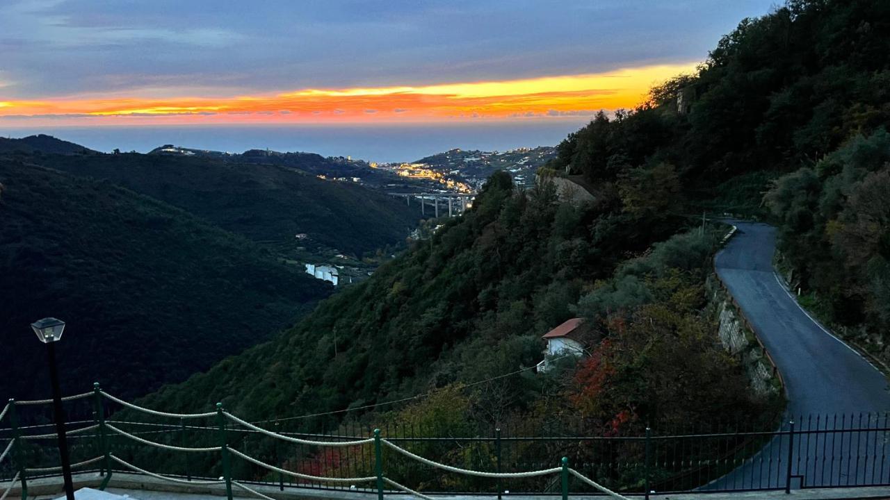 Villa Di Campagna Con Vista Mare 5 Camere Da Letto Pampara Exteriér fotografie