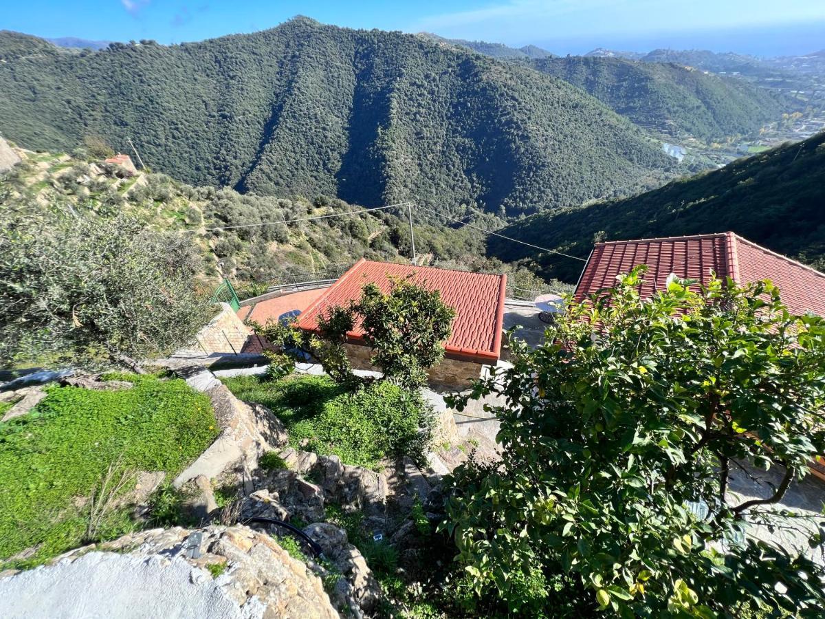Villa Di Campagna Con Vista Mare 5 Camere Da Letto Pampara Exteriér fotografie