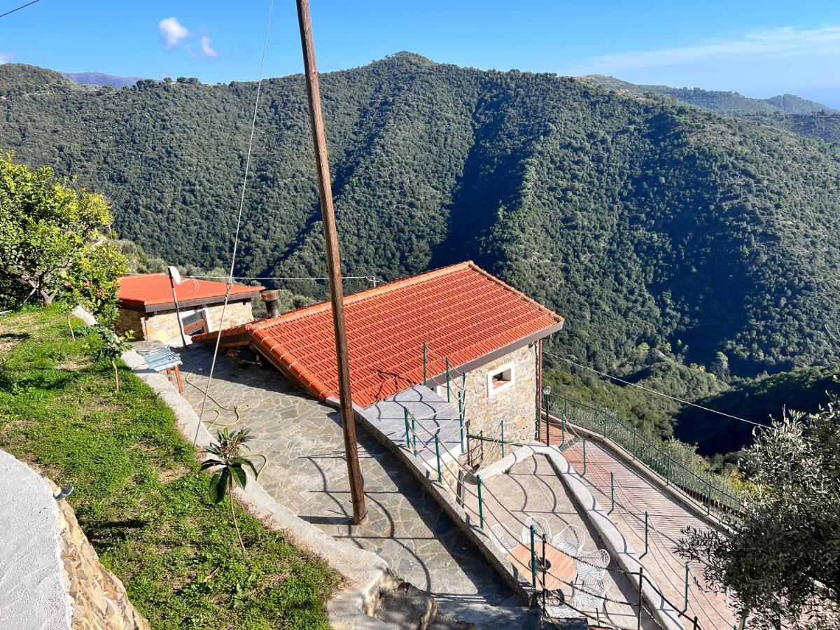 Villa Di Campagna Con Vista Mare 5 Camere Da Letto Pampara Exteriér fotografie