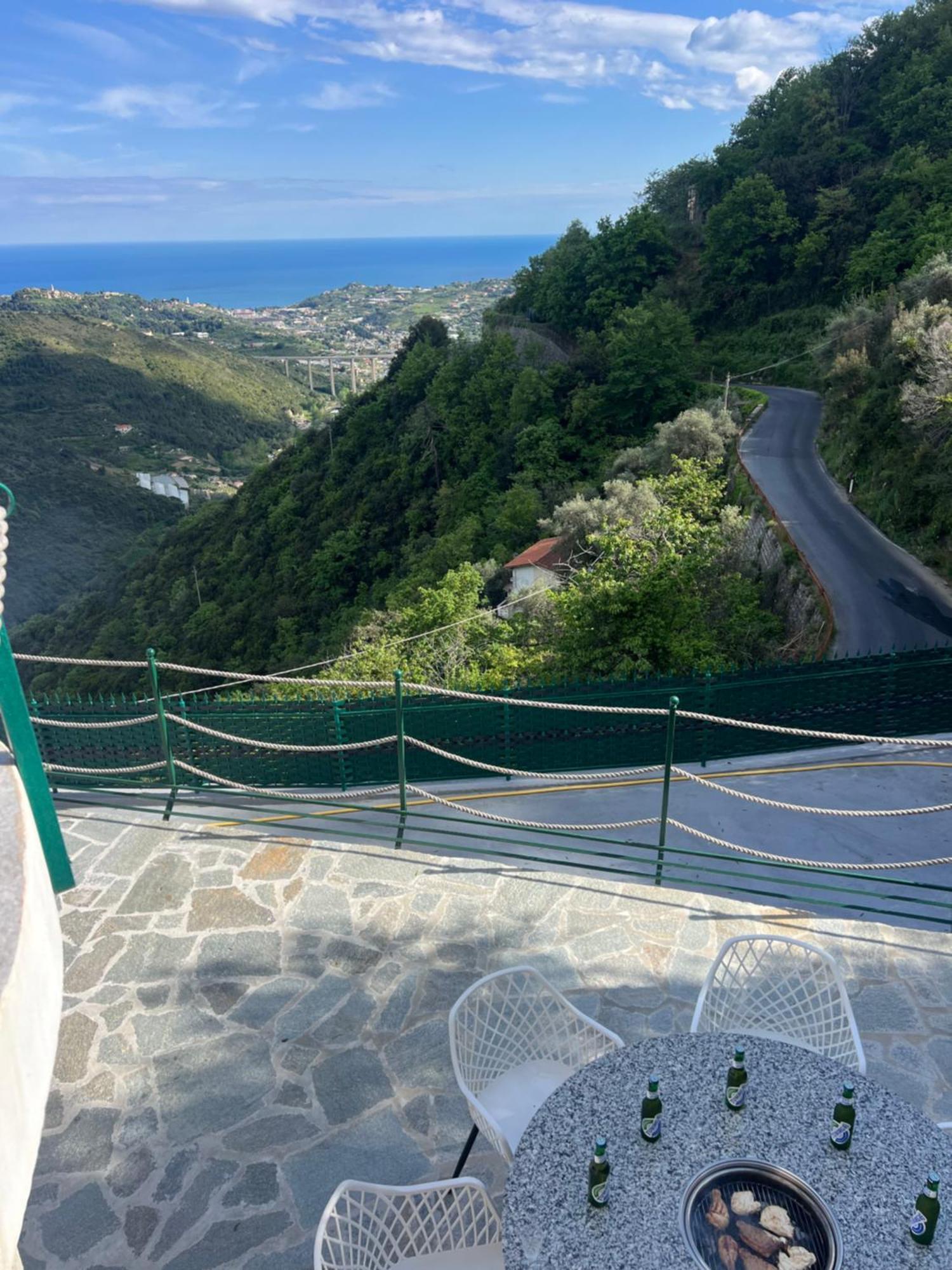 Villa Di Campagna Con Vista Mare 5 Camere Da Letto Pampara Exteriér fotografie