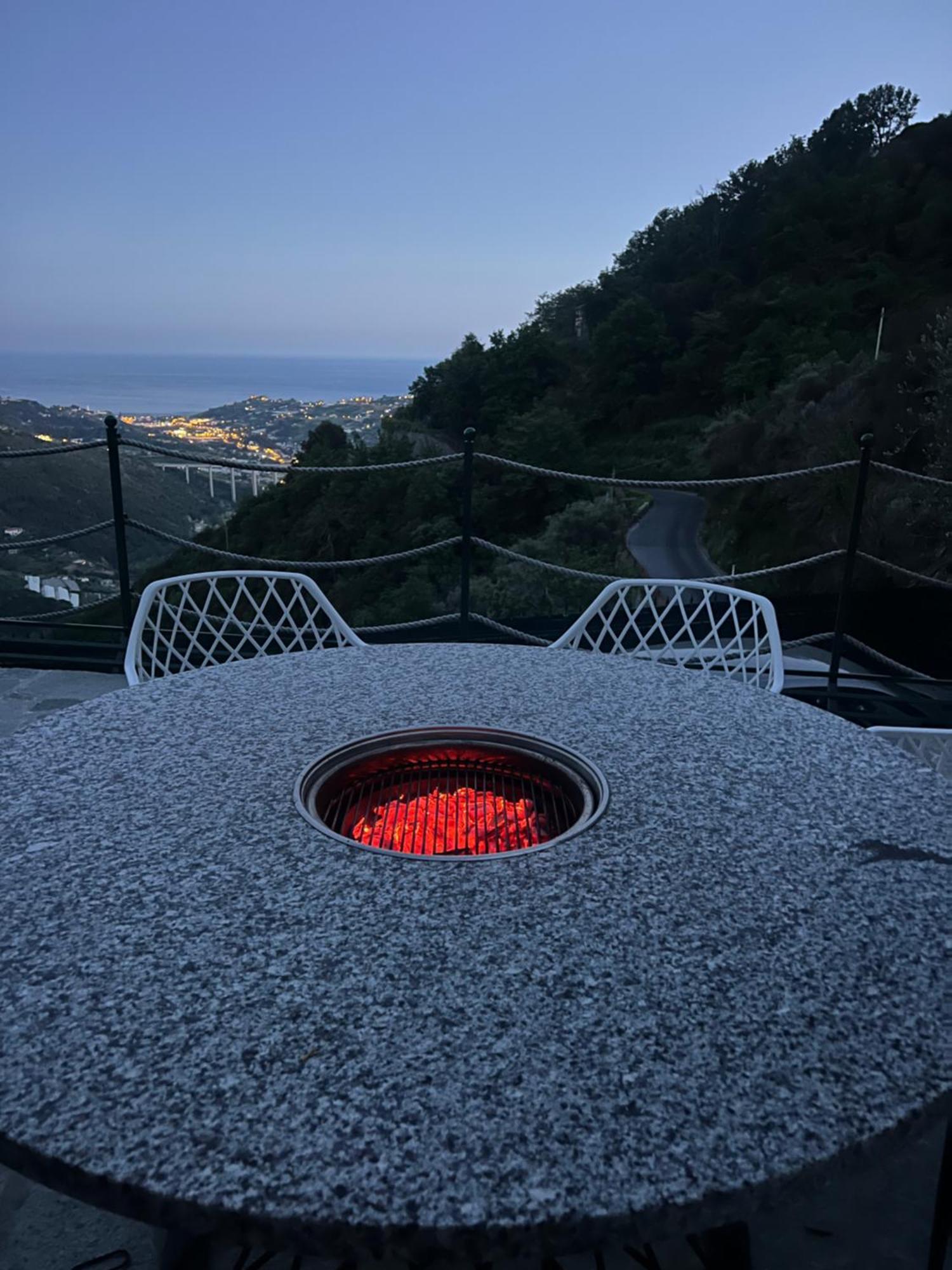Villa Di Campagna Con Vista Mare 5 Camere Da Letto Pampara Exteriér fotografie
